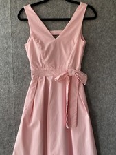 Lady Vintage Swing 50s Style Dress Pink Size 8