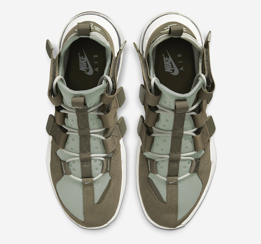 Nike Air Edge 270 Medium Olive Green White Shoes Max Men