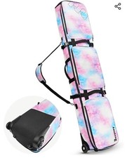Bosynoy snowboard padded rolling case.