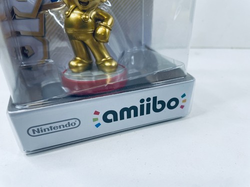 Gold Mario Amiibo Super Mario - Brand New - Fast Post - Foto 6 di 6