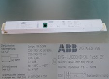 ABB EVG-LUXC. 1X58 CY Ballast. Fluorescent T8 GZAH 822 105 P0158 4-5#2361