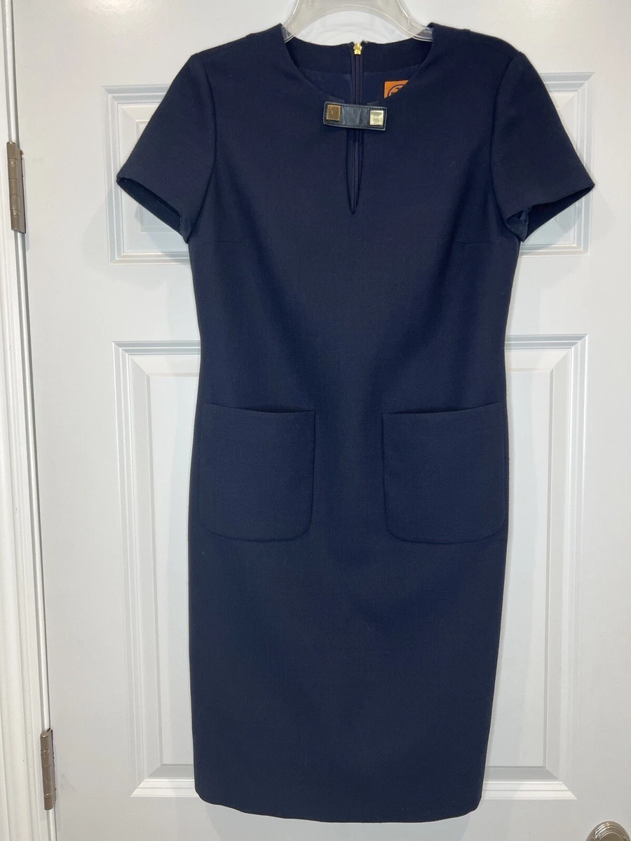 Tory burch navy clearance dress
