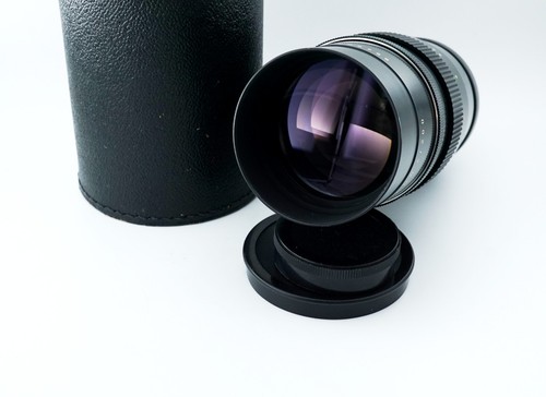 Vintage black PENTACON 4/200mm M42 mount nice telephoto portrait lens - Picture 8 of 13