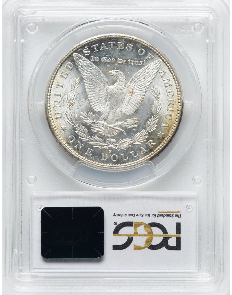 1891-S $1 Morgan Dollar PCGS MS65 Toned - Image 4 of 4