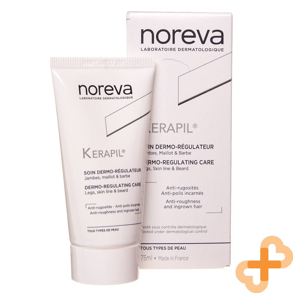 NOREVA KERAPIL Moisturizes Softens The Hardened and Calloused Skin 75 ml Legs