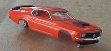 Autoworld 1970 Ford Mustang Boss 429 Thunderjet HO Slot Car Body Fit Aurora Dash