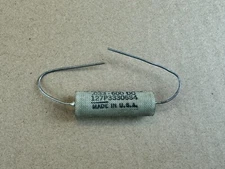 NOS Vintage .033 uf 600v Sprague Filmite Vitamin Q Style Tone Capacitor 127P