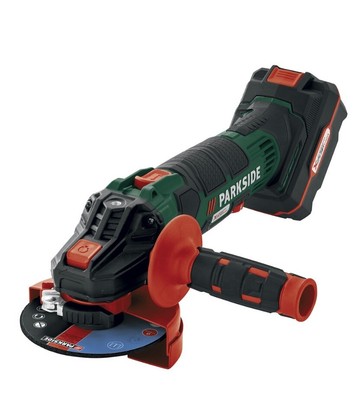 Parkside Cordless 20v Team Li Ion Battery Charger Angle Grinder