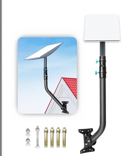 Adjustable Starlink Mounting Kit, 30” Aspotify Starlink Long Wall Mount