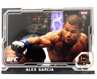 Alex Garcia UFC, 2014 Champions #105 Card #115/188 Parallel
