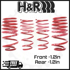 H&R Front and Rear Sport Lowering Springs | Fits 2020-2023 Porsche 911 Turbo S