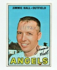 1967 Topps Baseball Card #432 Jimmie Hall  - California Angels 