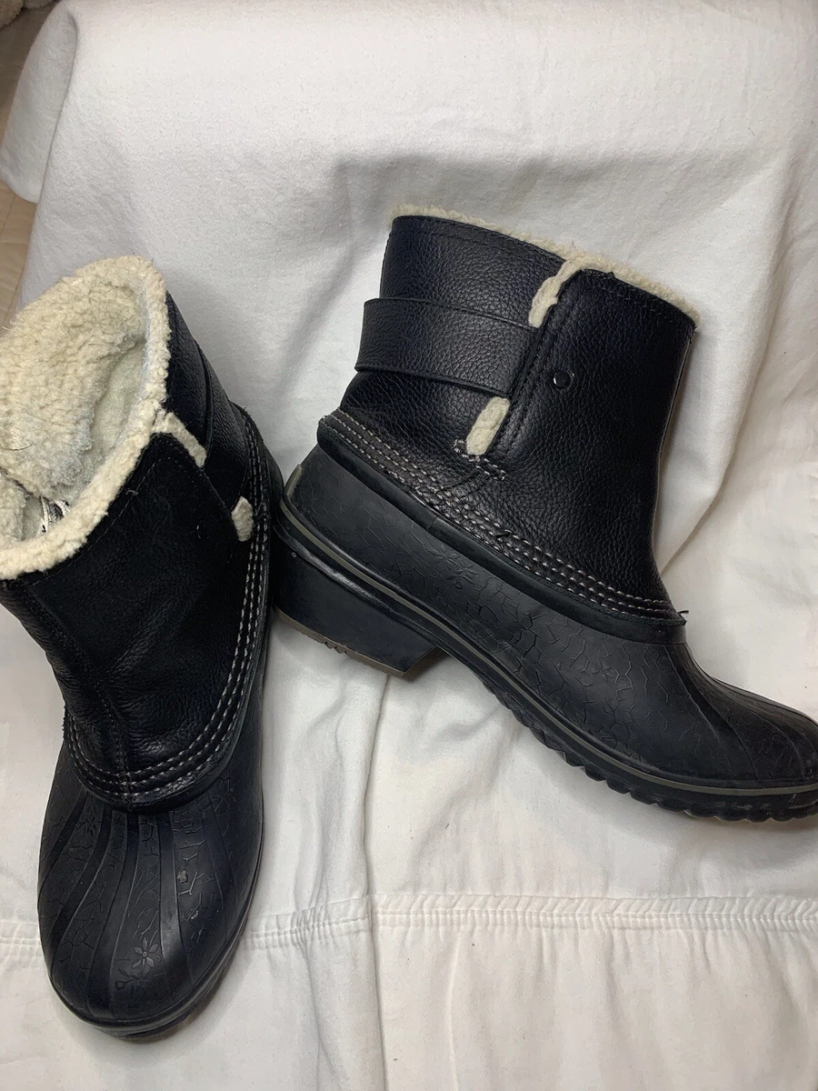 Sorel Snow Mud Boots Blk Nl2018 010 Winter Sea Shoes Duck Boots