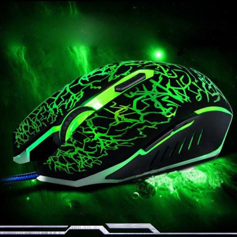 Professional 4000 DPI 6 Buttons Gaming Mouse. Opto Rlectronic. Color Changing - Image 3 of 4