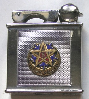BRIQUET BATAILLON DE MARCHE 6 RTM TIRAILLEURS MAROCAINS INDOCHINE Drago O.Métra
