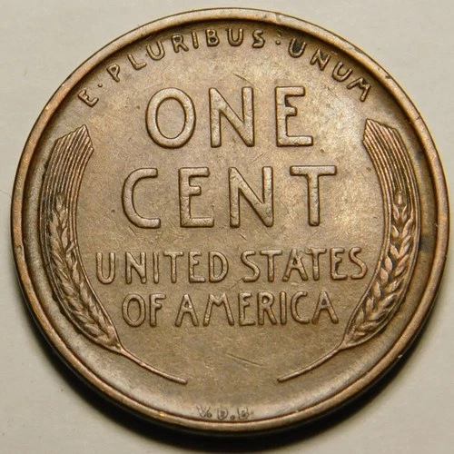1909 VDB Lincoln Wheat Cent Penny VF- EF  "Actual Coin Pictured"