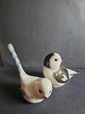 Lomonosov Porcelain Factory (Imperial Porcelain Manufactory), 2 ceramic birds.