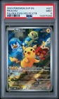 2023 POKEMON PALDEA EVOLVED POKEMON CENTER ETB PROMO #027 PIKACHU PSA 9
