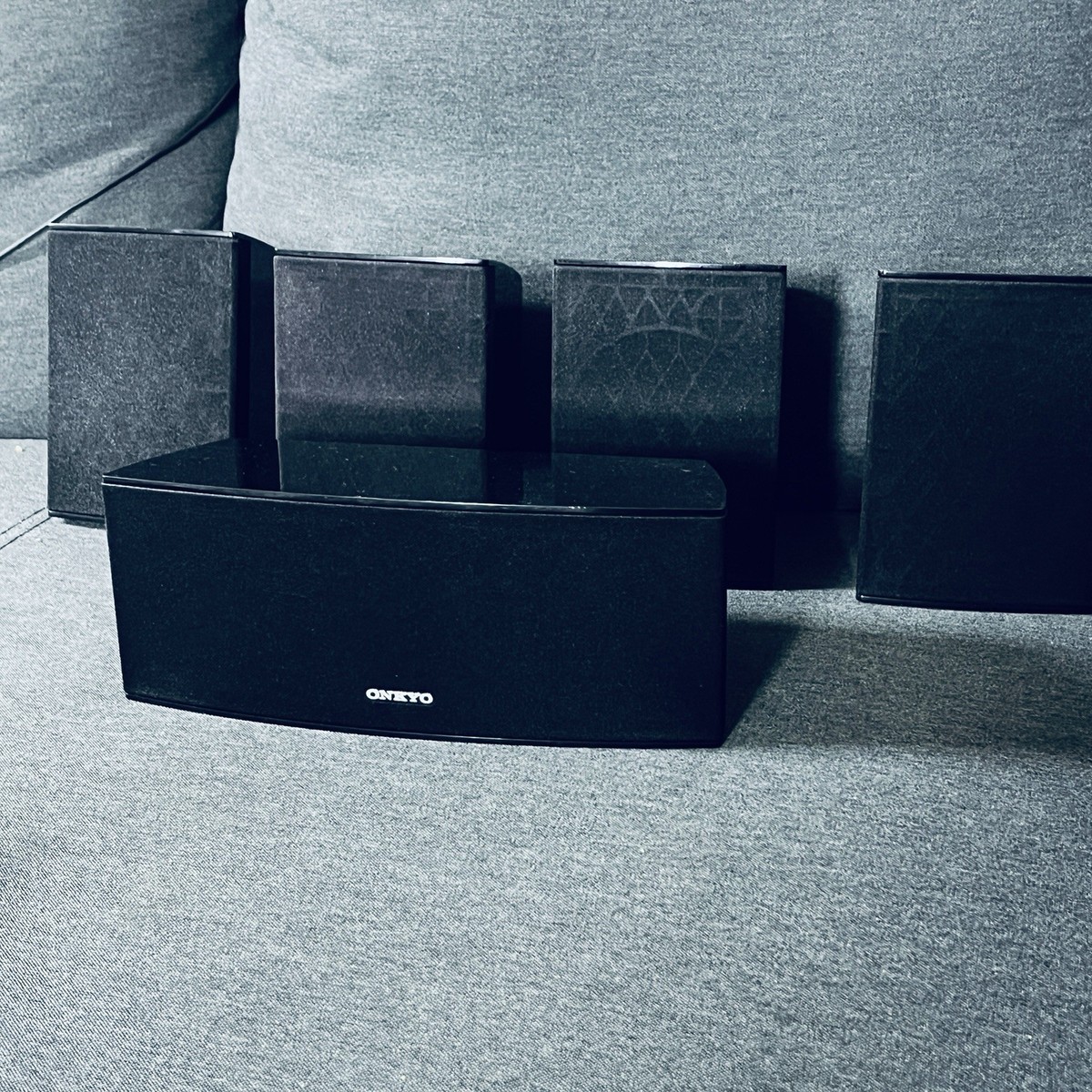 Onkyo SKC SKF-395 Front R Front L, Surr R, Surr L & Center Set | eBay