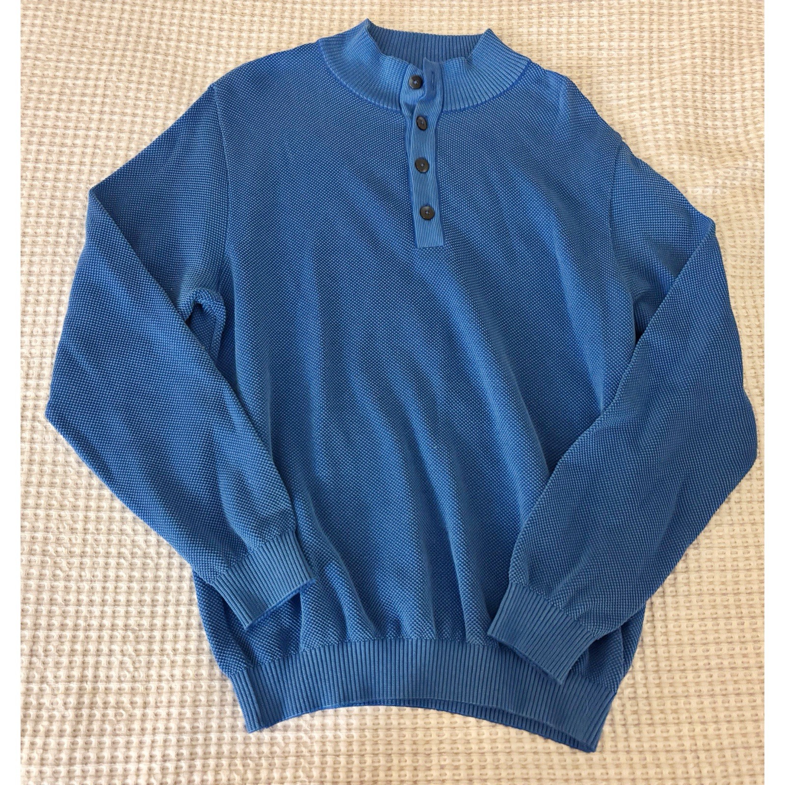Tom James Button Pullover Sweater - image 1