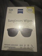 Zeiss Sunglasses Wipes 120 Count New