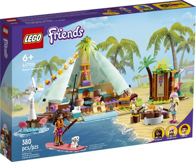 GENUINE LEGO Friends 41700 Beach Glamping, NEW, Ships Priority Mail, Retired Box