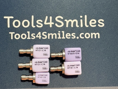Cerec eMax Mixed Lot MT / HT / LT (5 blocs)