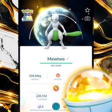 Pokémon Shiny Mewtwo BG 10th Anniversary + L...