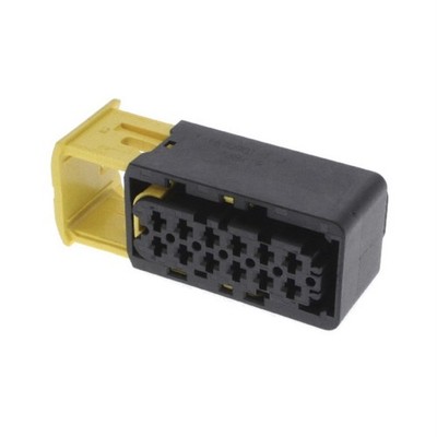 TE HDSCS 12-Pin High Current Receptacle Housing Black Code A MCP 2.8 1-1670901-1