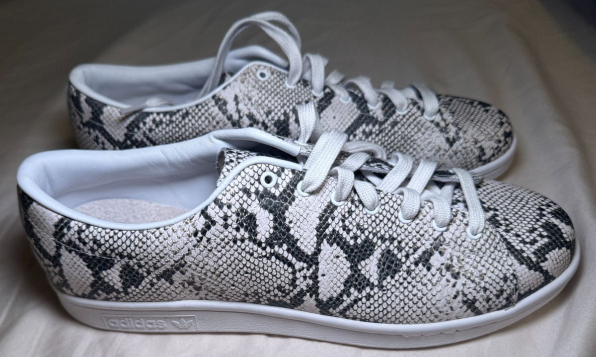 Size 12 - Hyke x adidas Stan Smith AOH-001 Python Print for sale