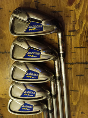 Bazooka HT Max Iron Set 5 9 Right Hand Steel Shafts Golf Clubs