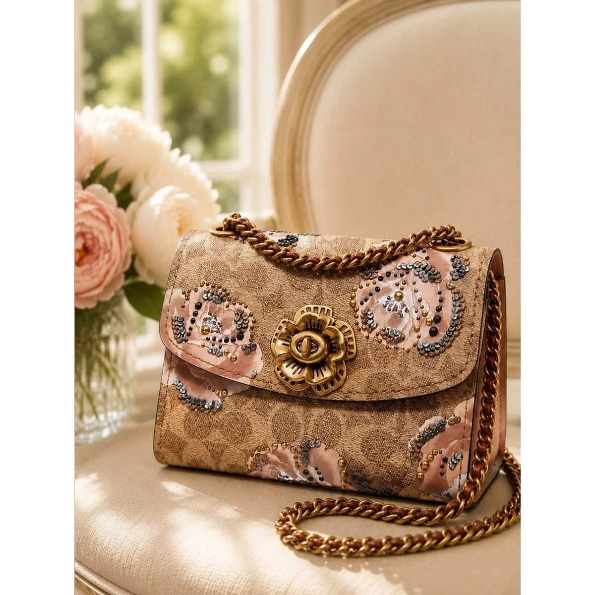 【希少】COACH パッチワーク フラワー2way F57897 スウィフト 希少】COACH パッチワーク フラワー2way F57897 スウィフト $_57.JPG
