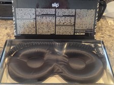 Black--SLIP Lovely Lash Sleep Mask 100 MULBERRY SILK OUTER