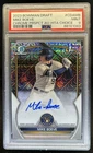 2023 Bowman Draft Mike Boeve Chrome Auto HTA Choice Refractor 1st #/150 PSA 9