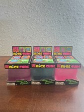 Genuine Blue, Pink And Purple Needoh Nice Cube - Lot Of 3 Three NEEDOHS 