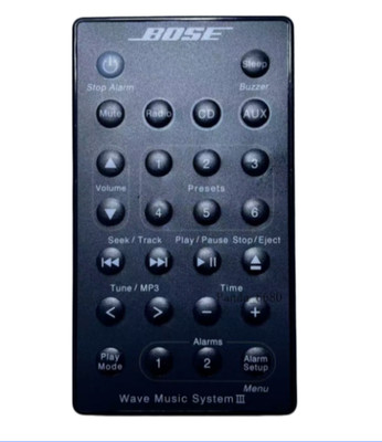 Bose Wave Music System III Remote Control for AWRCC1, 2 ,3, Battery installed
