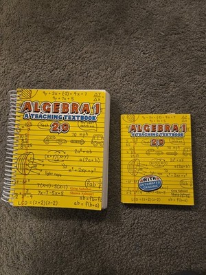Teaching Texbooks Algebra 1 version 2.0 Student Book and CDs Set