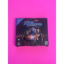 Age of Wonders PC Game CD-ROM Triumph Epic MegaGames Vintage Sealed