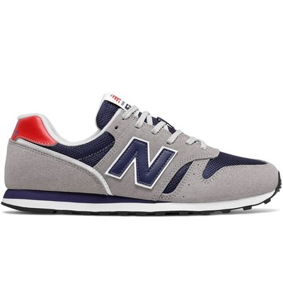 New Balance 373v2 Herren-Sneaker Sport Freizeit Retro Schuhe Grau/Navy ML373CT2
