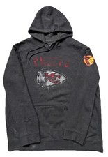 NFL Team Apparel Kansas City Chiefs Hoodie Sweatshirt. Mens XL. Gray. C Details 
