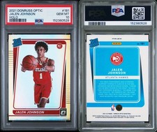 2021-22 Panini Optic Jalen Johnson Halo PSA 10 *POP 30*