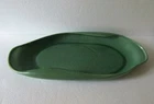 Red Wing Pottery 1959 Ceramic Matte Green Centerpiece Bowl Dish Planter #641