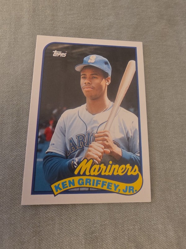 Ken Griffey Jr Rookie #41T 1989 Topps Traded Series Seattle Mariners