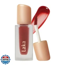 Laka Fruity Glam Tint, 4.5g/0.15 oz., Glowing Lip Stain with Wide Color Spect