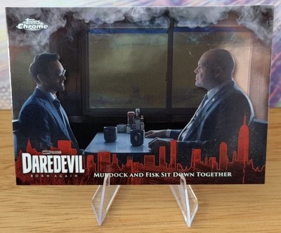2025 Topps Chrome Marvel Studios Murdock and Fisk Sit Down Together #DD-15