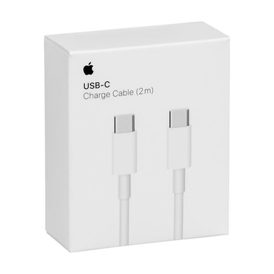 MLL82ZM/A - Apple 2M USB-C to USB-C Charging Cable (White) - NEW