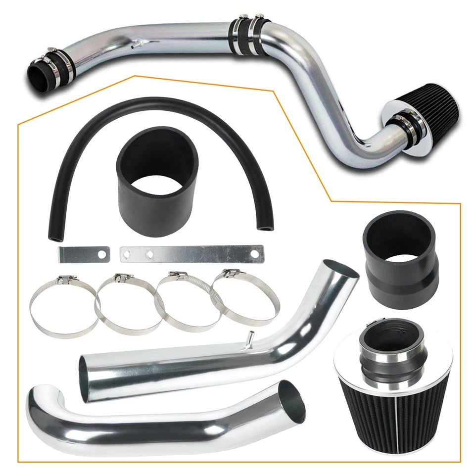 2.75" For 94-01 Acura Integra GS/RS/LS/SE 1.8L Cold Air Intake System Kit&Filter Foto 2 de 4