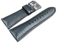 Festina Ersatzband FüR F16571, Uhrenarmband Leder, Dunkelgrau
