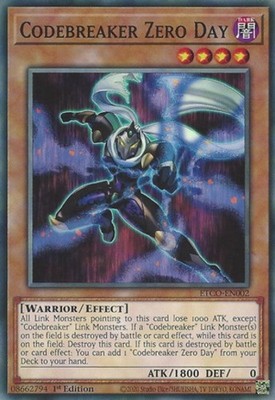 Codebreaker Zero Day - ETCO-EN002 - Common - 1st Edition Near Mint Eternity Code