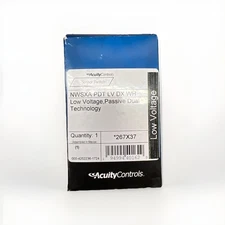 Acuity NWSXAPDTLVDXWH Dual Technology Low Volt Wall Switch with Occupancy Sensor